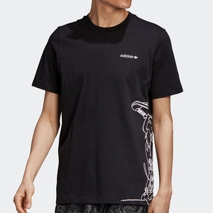 Adida阿迪达斯短袖男三叶草 GOOFY TEE 运动短袖T恤GD6029 GE6229