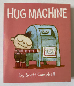 儿童早教纸板撕不爛  愛抱抱的機器人 Hug Machine 擁抱的力量