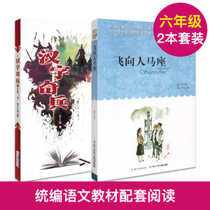 正版 套装2册汉字奇兵张之路著飞向人马座新蕾出版社小学语文六年级6年级教材阅读统编版语文课外书籍名著长江少年儿童出版社
