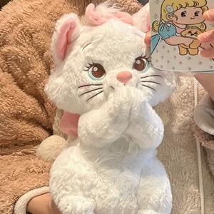 玛丽猫公仔可爱玩偶卡通毛绒玩具生日礼物送女孩娃娃猫咪布偶睡觉