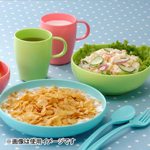 日本进口Inomata 餐盘水果盘盘子塑料收纳盘糖果色盆可微波可冷藏