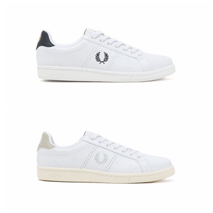 包邮FRED PERRY  印花LOGO系带运动鞋男款23秋冬小囧妹it正品代购