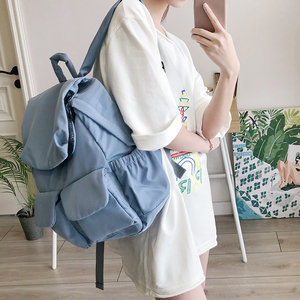 日本乐天尼龙双肩包丝滑休闲旅行背包低奢商务超轻大容量女士背包