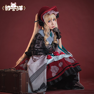 初兽猫 征集 蔷薇少女cos服真红cosplay女装连衣裙lolita二次元