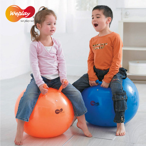 台湾原装进口WEPLAY幼儿园感统器材充气羊角球儿童瑜伽跳球教玩具