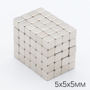 F5×5×5mm正方体磁铁巴克球魔方吸铁石稀土强磁方形钕铁硼8*8*8
