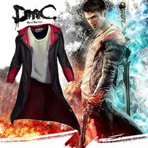 新鬼泣5但丁风衣同款外套上衣 DMC游戏周边Cosplay现货包邮加厚版