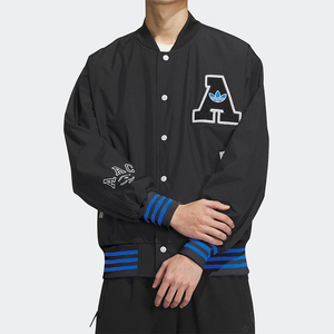 正品Adidas阿迪达斯三叶草男春秋棒球服外套休闲夹克IU4791HY7223