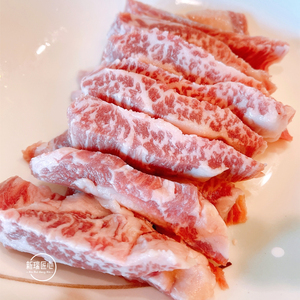 西班牙进口伊比利亚黑毛猪肉500g 下颚下颌肉 SECRETO烧烤肩肌肉