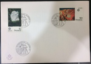 SWE-7504F  瑞典  1975年欧罗巴：绘画艺术邮票首日封