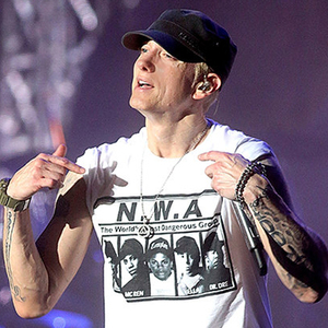 艾米纳姆 阿姆 Eminem 纯棉T恤 短袖 宽松 加大码 圆领 rap 说唱