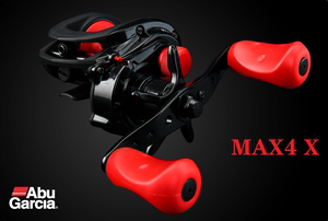 ABU阿布水滴轮4代MAX4X新品超远投鱼线轮路亚轮雷强轮打黑轮正品