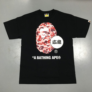 枫蓝潮品BAPE广岛20周年限定大猿人头T恤圆领短袖日本制现货