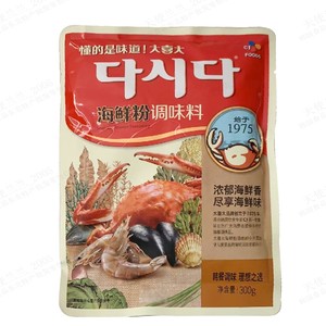 希杰大喜大海鲜粉料300g韩国料理调味料韩式汤涮海鲜火锅餐饮商用