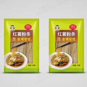 包邮小伙子粉条500g韩国炒杂菜火锅料理用地瓜红薯粉丝058