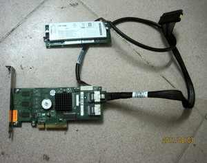 D2516 - B11 SATA窜口卡 PCI RAID CARD LSI1078 512MB 带电池