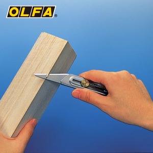 日本OLFA美工刀CK-2不锈钢多功能美工刀裁纸刀模型木工学生美术