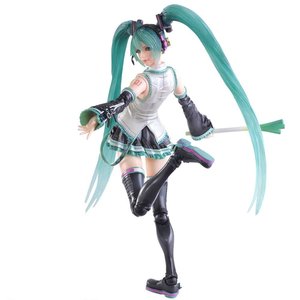 【中二猫】初音未来 手办 史克威尔艾尼克斯 可动 figure 日版