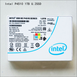 Intel/英特尔 P4510 2T/1TU.2 NVME接口硬盘国行全新质保三年