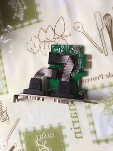 PCI-E转串口卡PCIE转九针COM串口扩展卡RS232转接卡拓展台式电脑