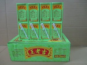 广东省包邮王老吉凉茶植物饮料250mlX24盒，纸盒包装