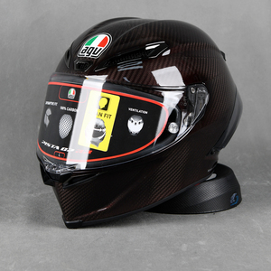AGV Pista GP RR冰蓝变色龙黑红轨迹亮黑哑黑碳纤维机车头盔全盔