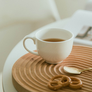 日式骨瓷白瓷带把迷你咖啡泡茶下午喝茶小杯子红茶杯简约陶瓷家用