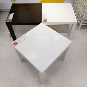 IKEA宜家代购拉克小边桌边几床头桌小茶几四方桌咖啡桌儿童学习桌