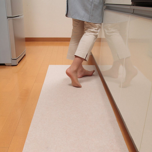 日本进口吸附式厨房防滑地垫门厅脚垫 客餐厅地毯爬行垫 拼接地垫