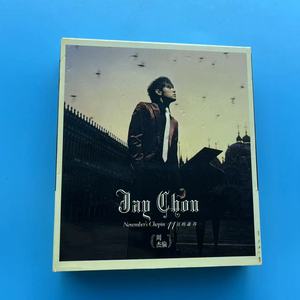周杰伦11月的萧邦CD+VCD2005年好乐迪首版六年历+外纸盒+2纪念卡