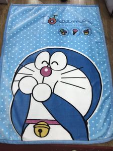 新款哆啦A梦儿童超柔拉舍尔毛毯（100*140cm,3斤）
