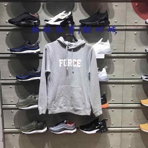 耐克/Nike 男子经典毛圈跑步运动连帽卫衣针织套头衫 BQ6357-063