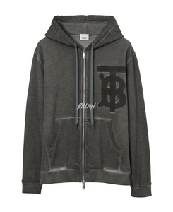 Burberry博柏利 2023春夏款男士徽标连帽休闲外套8067511正品代购