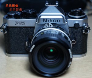 7天无理由退-送胶卷-99.9新至85新尼康Nikon FE2钛帘胶卷胶片相机