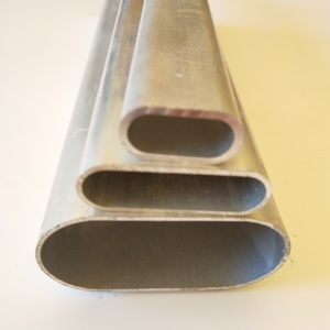厂家生产椭圆铝管 伸缩铝管 铝合金管材 各规格铝方管开摸加工