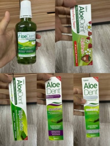 aloe vera mouthwash triple action英国芦荟漱口水芦荟美国牙膏