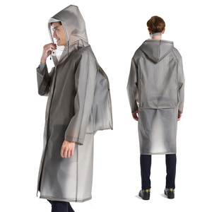 成人背包雨衣外套长款加大码户外徒步旅游男女单人透明便携防雨披
