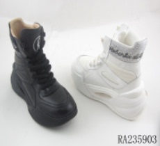 Roberta诺贝达女鞋专柜正品2023新款冬靴高帮休闲运动鞋RA235903