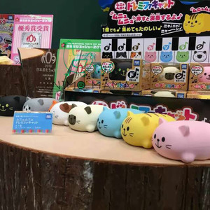 现货！日本正版 音阶猫咪玩具 DO RE MI猫咪演奏器闪光少女同款