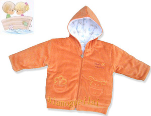 冬季外贸童装儿童连帽棉衣婴幼儿宝宝男女细绒柔软保暖外套2-3岁