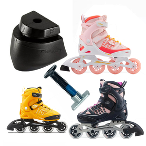 迪卡侬溜冰鞋配件儿童轮滑鞋轮滑刹车块滑轮鞋刹车制动器后跟脚刹