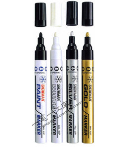 日本雪人油漆笔 2.0mm粗芯笔尖  颜色多 雪人漆油笔CP/WP/SP/GP