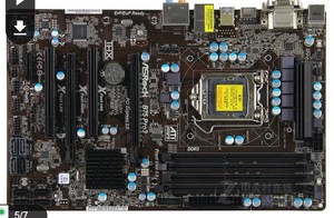 爆新 1155针ASROCK/华擎科技 B75 Pro3集成主板 B75 USB3 DDR3