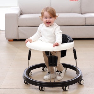 清仓处理婴儿学步车防侧翻防O型腿多功能高低可调折叠免安装助步