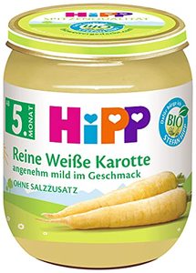 德国喜宝Hipp有机白色胡萝卜泥 4个月以上 125g