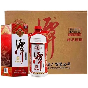 2020年古蔺仙潭潭酒精品53度酱香型纯粮酱香型白酒500ml*6瓶整箱