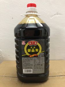 珠江桥特级御品鲜酱油4.9L 酿造酱油浓鲜出口生抽酱油餐饮装