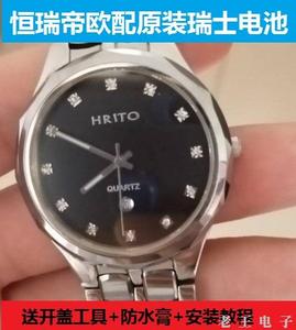 适用恒瑞帝欧HRITO手表电池H.R.017-L瑞士原装电子HR-8045-BB 500