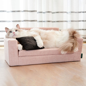 猫头妮 日本Necosekai猫咪世界布艺宠物猫窝猫床靠枕猫沙发可水洗