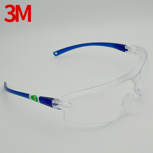 正品3M10434防冲击防尘风沙防护眼镜骑行防雾飞溅劳保打磨护目镜